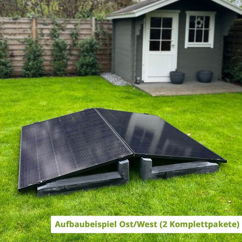 Balkonkraftwerk selfPV 445 (1x Modul 445Wp; 1x Wechselrichter 300W) für Flachdach